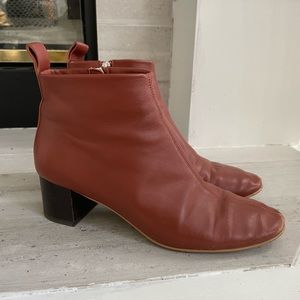 Everlane Brown Leather Day Boot sz 7.5